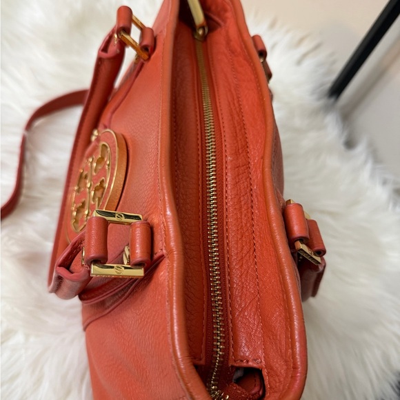 Tory Burch Burnt Orange Satchel - Picture 11 of 12